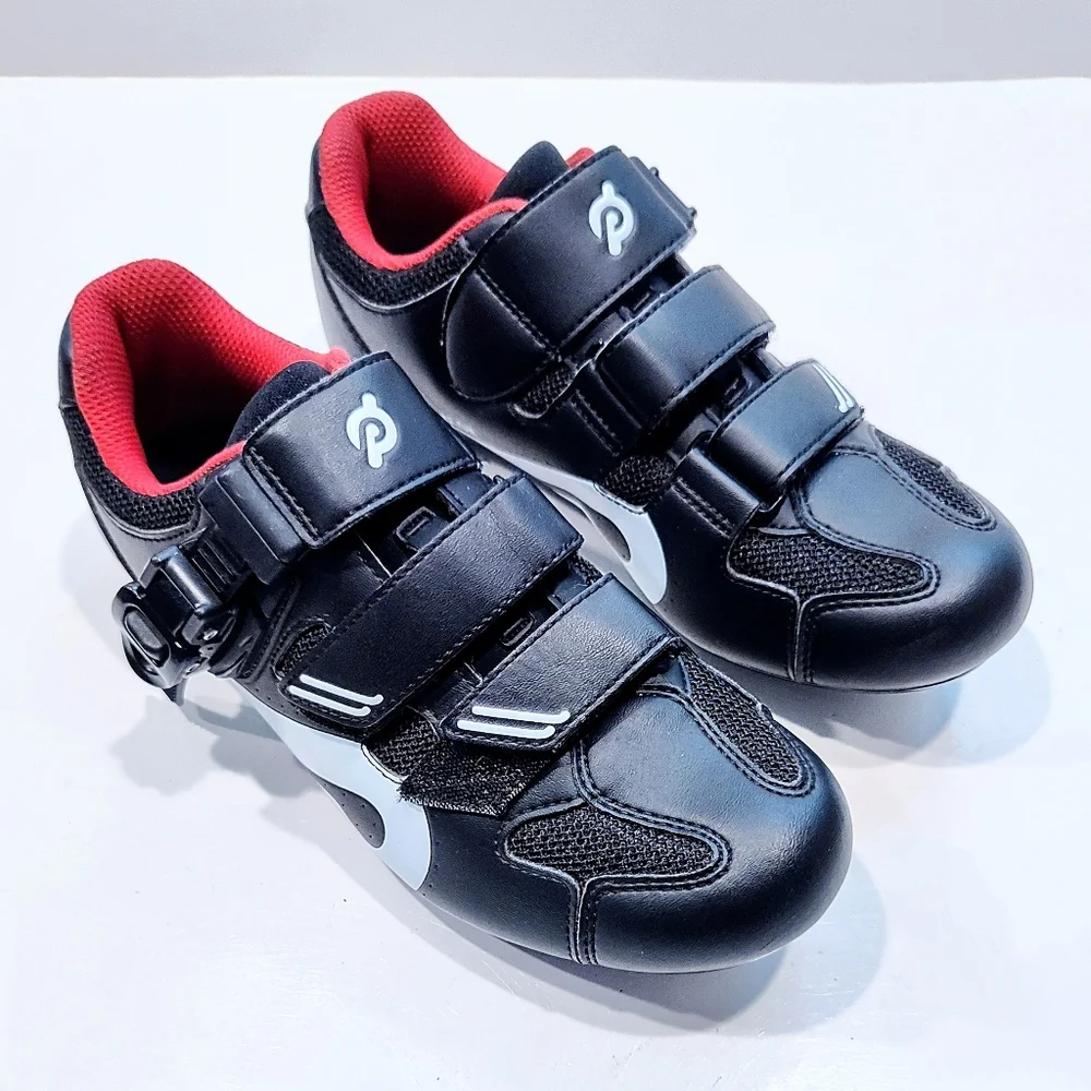 Peloton Cycling Shoes Womens US 7 EU 38 Black Spin Bike Indoor (No Cleats)